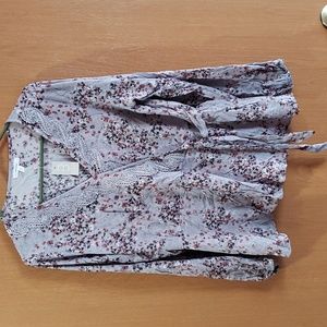 NWT Maurices Women's Wrap Top, Size L